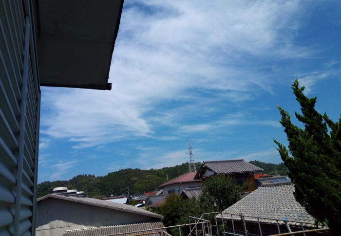 梅雨後半の雨が近付いて居ます　　　2020年7月3日（金）