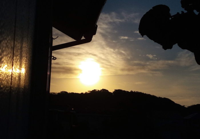 初めての寒波到来！　　　2020年12月15日（火）