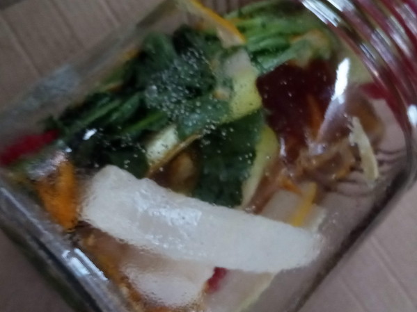 成功するや否や！？ぐうたらずぼらの私の保存瓶漬物です。